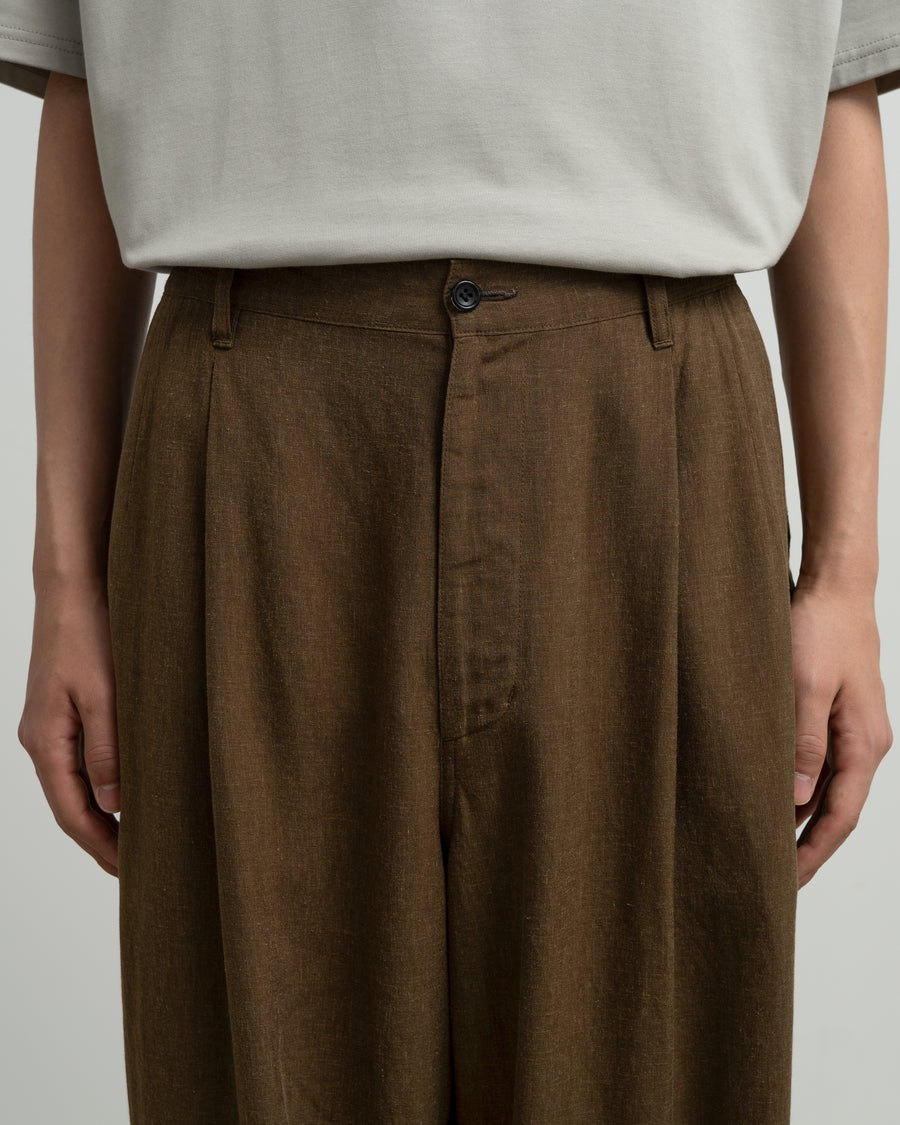 Linen Cupro Oversized Slacks – Graphpaper