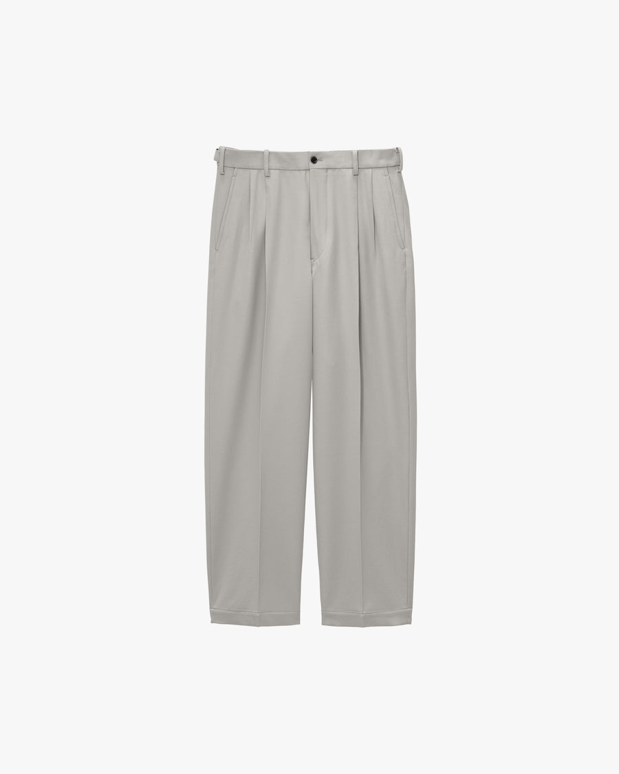 Back Satin Wool Gabardine Adjustable Trousers – Graphpaper
