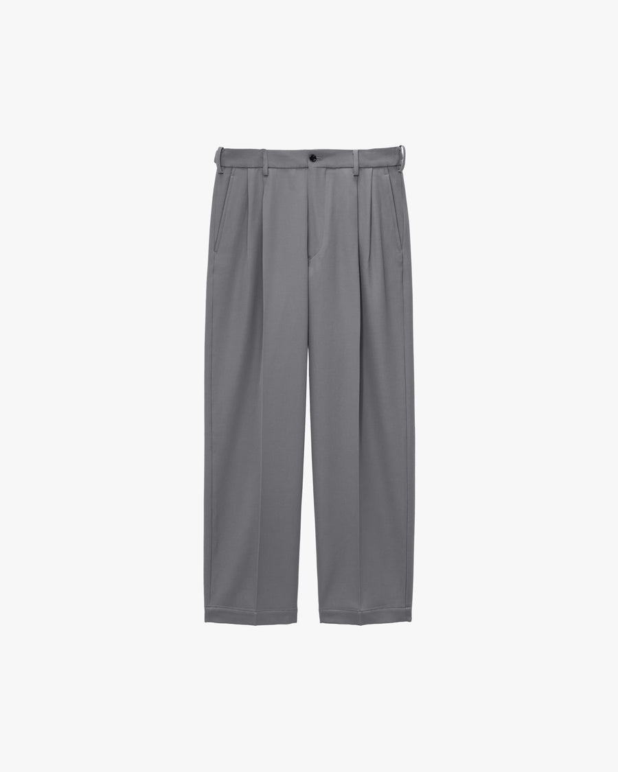 Back Satin Wool Gabardine Adjustable Trousers – Graphpaper