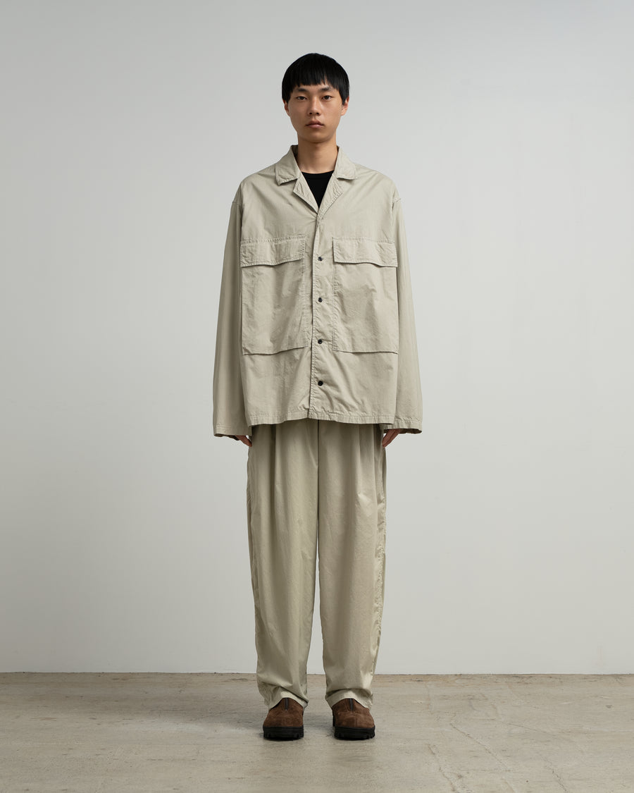 Garment Dyed Typewriter Fatigue Shirt – Graphpaper