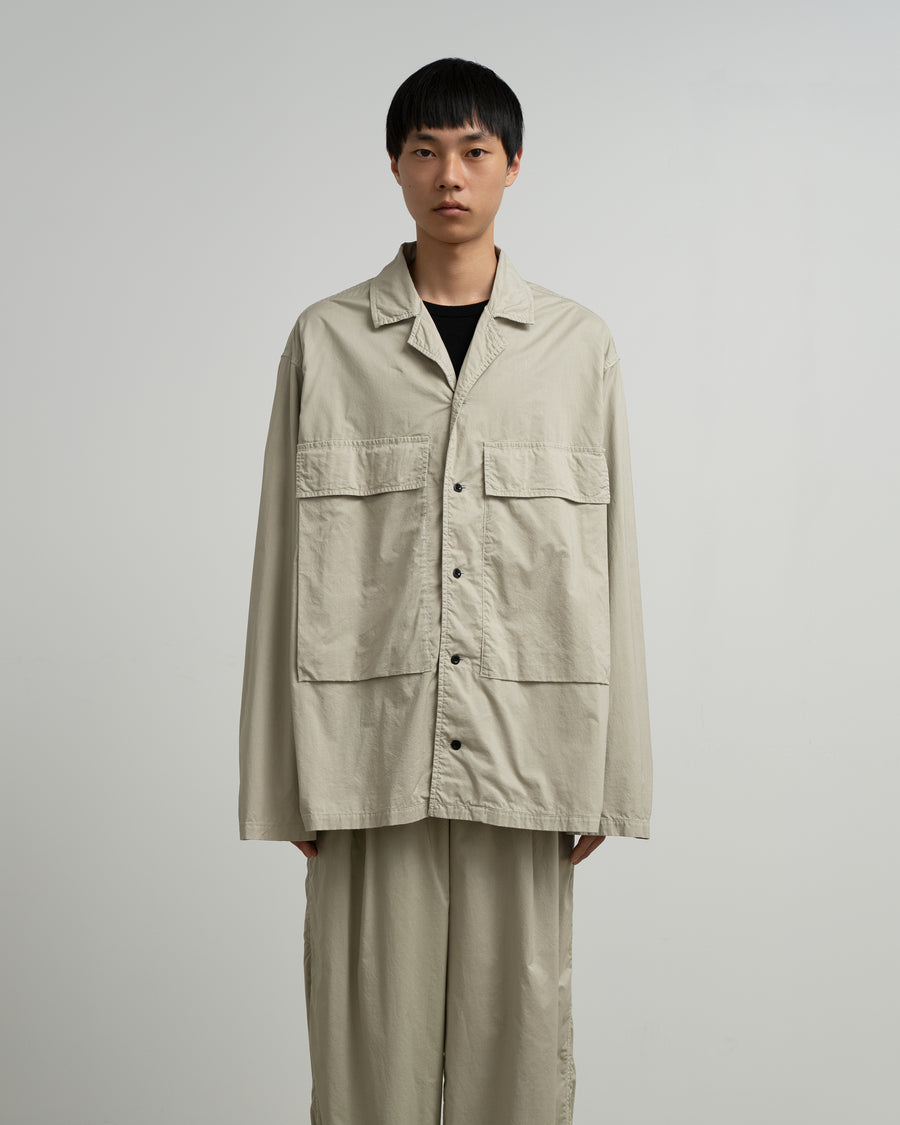 Garment Dyed Typewriter Fatigue Shirt – Graphpaper