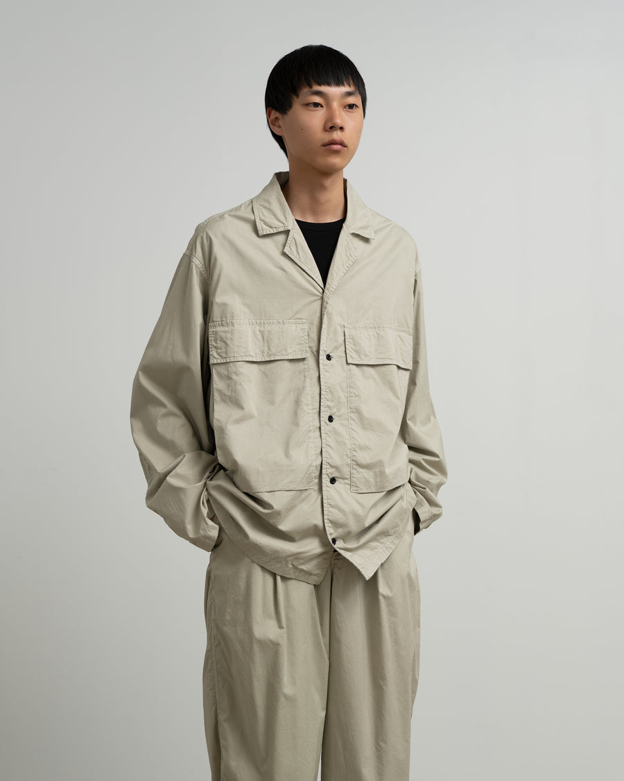 Garment Dyed Typewriter Fatigue Shirt – Graphpaper