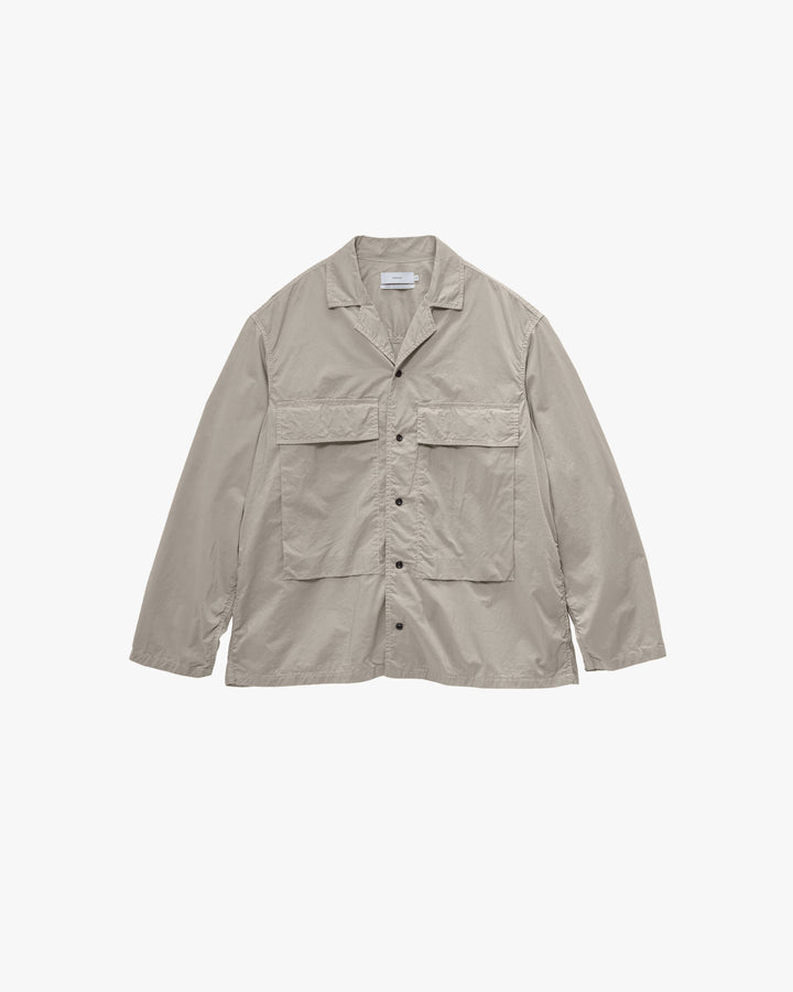 Garment Dyed Typewriter Fatigue Shirt