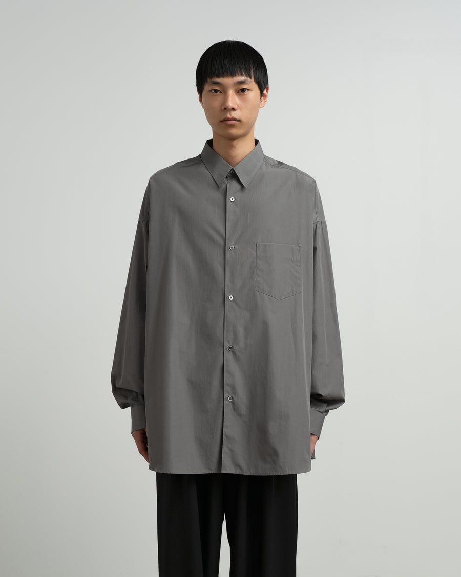 ALUMO for Graphpaper L/S Oversized Regular Collar Shirt