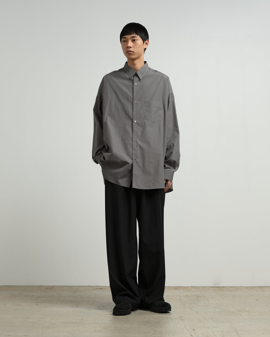 ALUMO for Graphpaper L/S Oversized Regular Collar Shirt