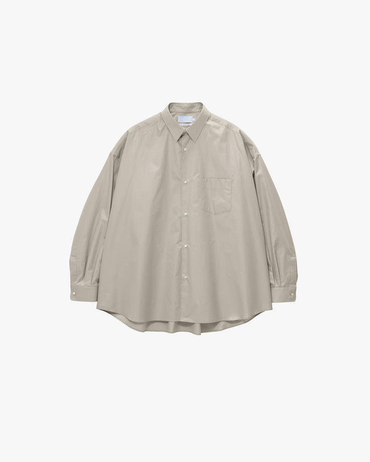 ALUMO for GP L/S Oversized Regular Collar Shirt