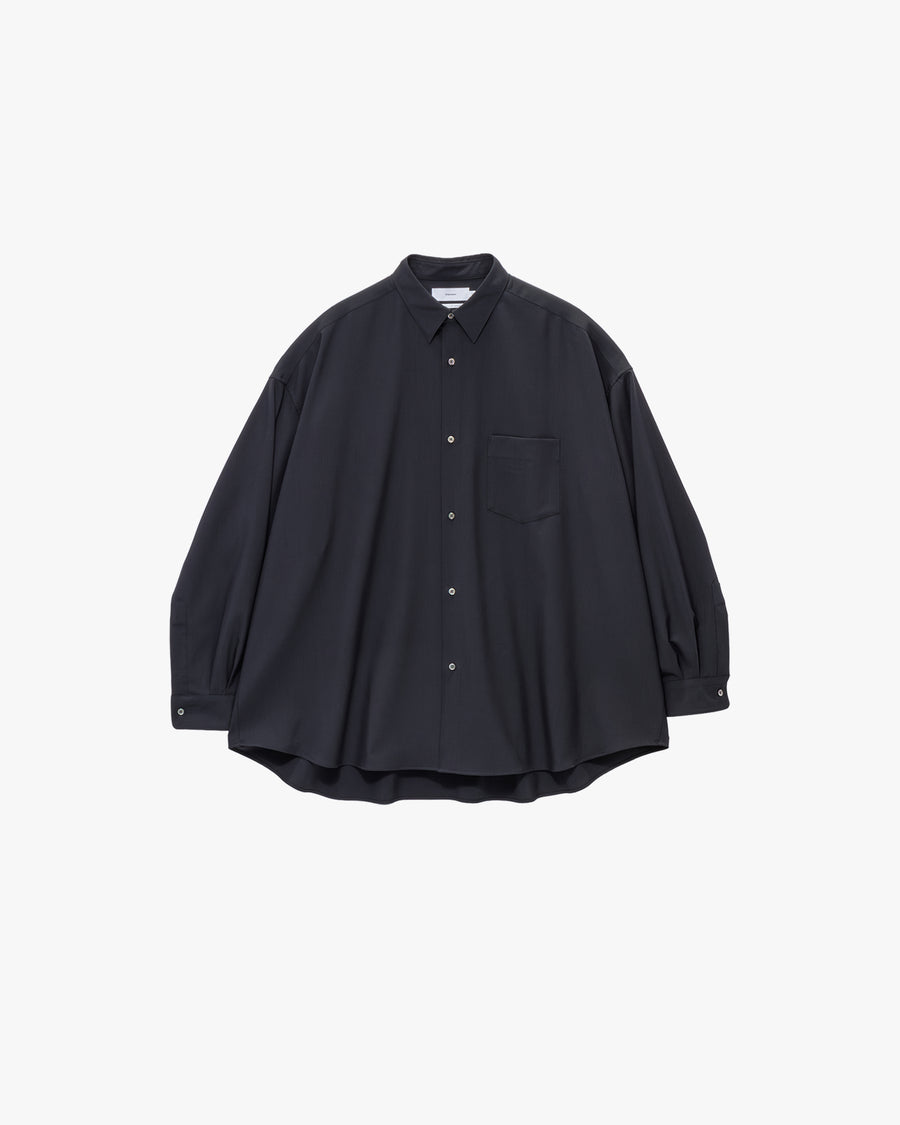 Extra Fine Wool L/S Oversized Regular Collar Shirt – Graphpaper