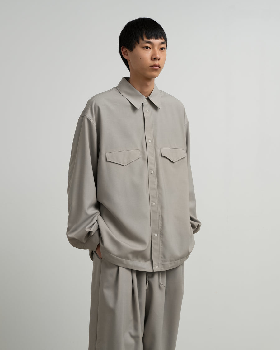 Wool Ripstop Shirt Jacket – Graphpaper