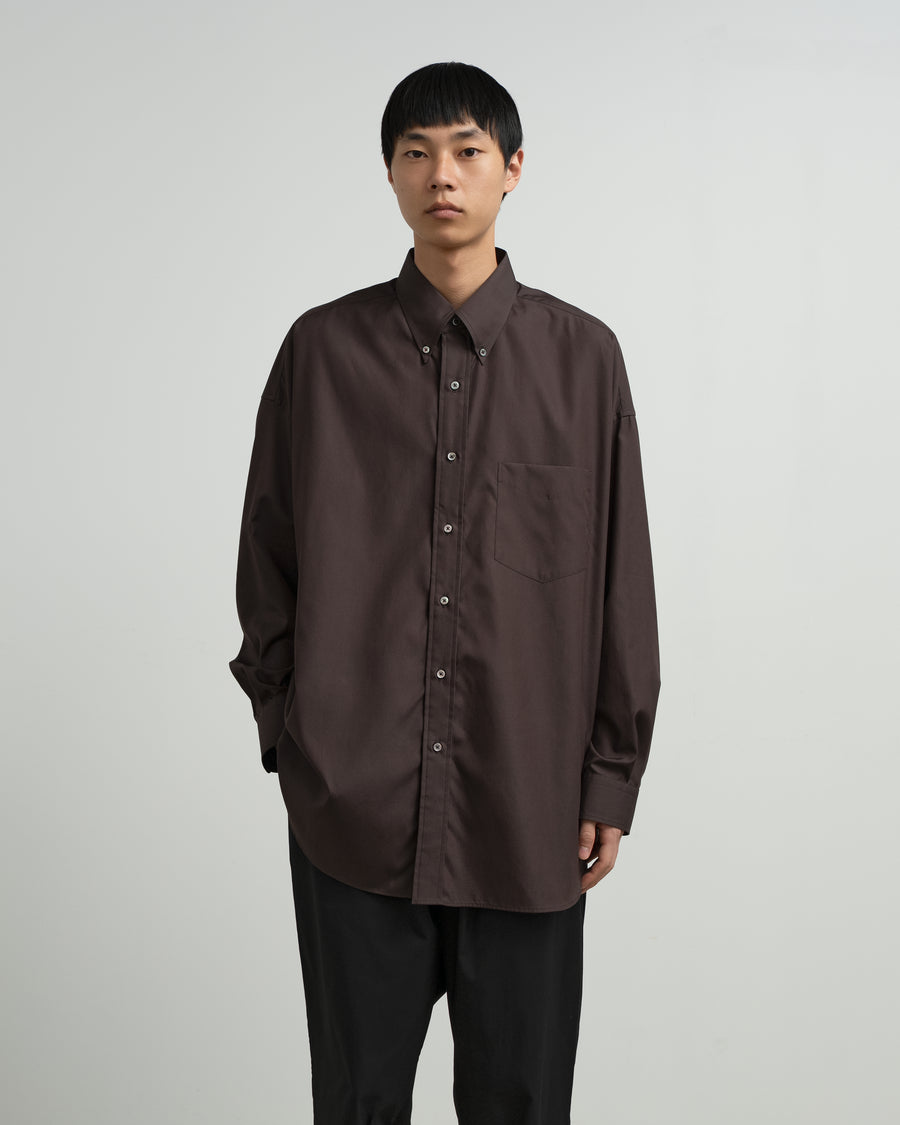 Easy Care Poplin L/S Oversized B.D Shirt – Graphpaper