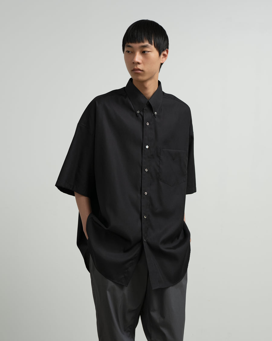 Easy Care Poplin S/S Oversized B.D Shirt – Graphpaper