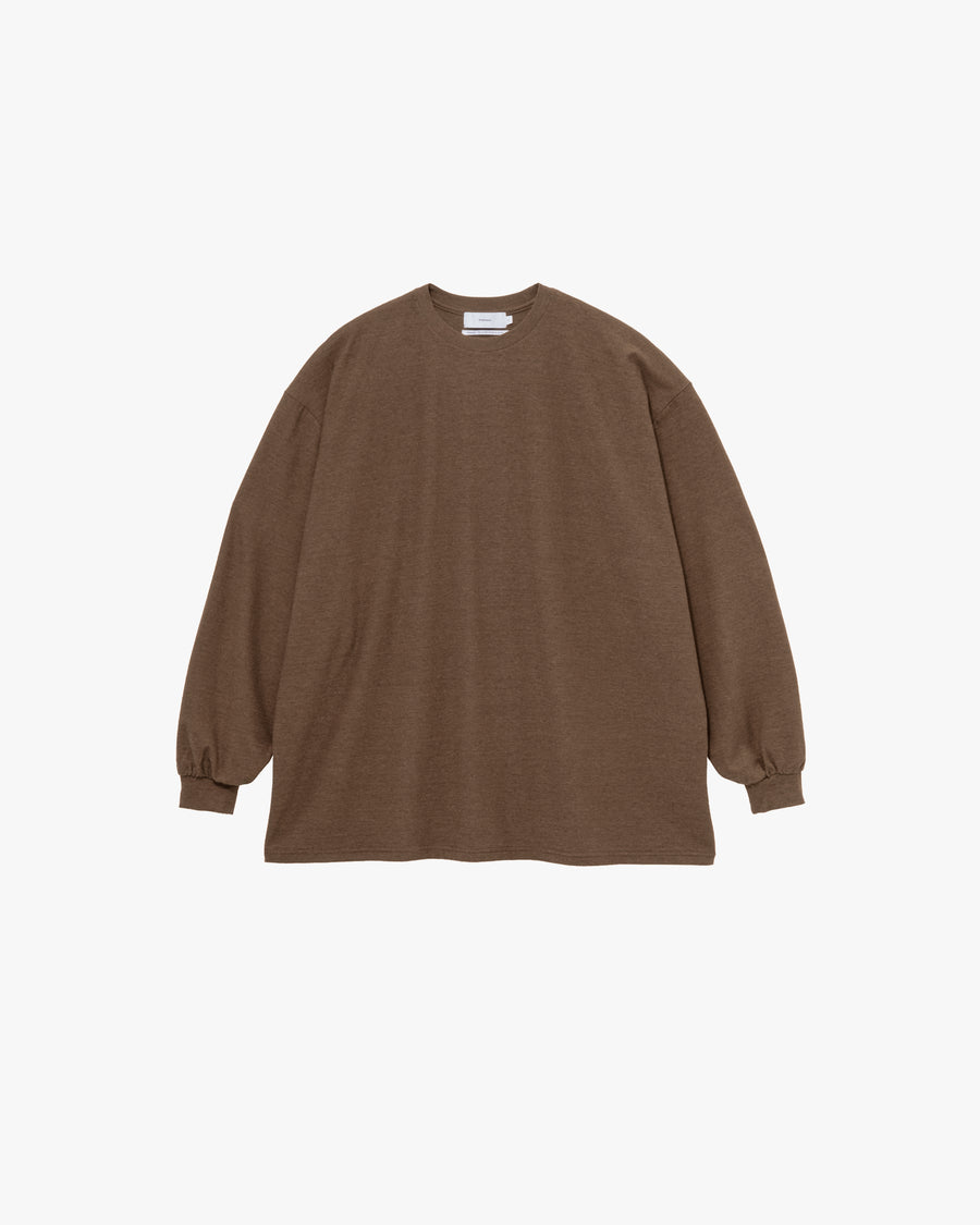 Cotton Wool Ripple Crew Neck L/S Tee – Graphpaper