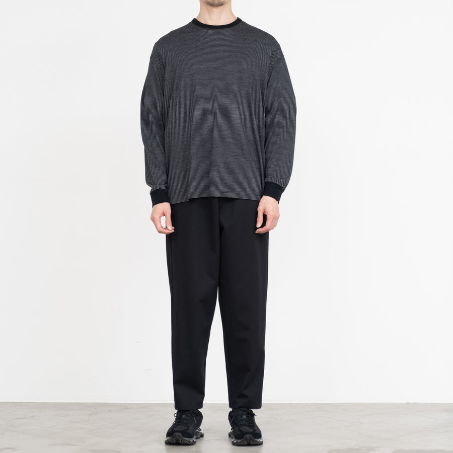 Wool Border L/S Tee