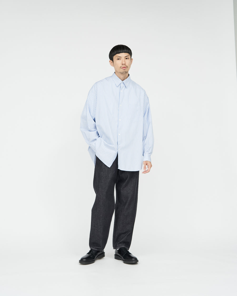 CANCLINI L/S Oversized Regular Collar Shirt