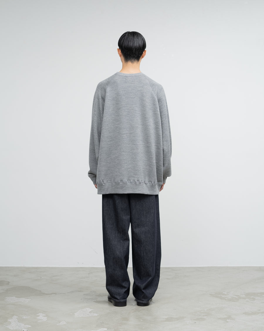 SALE- Bulky Wool Terry Crew Neck Sweat – Graphpaper