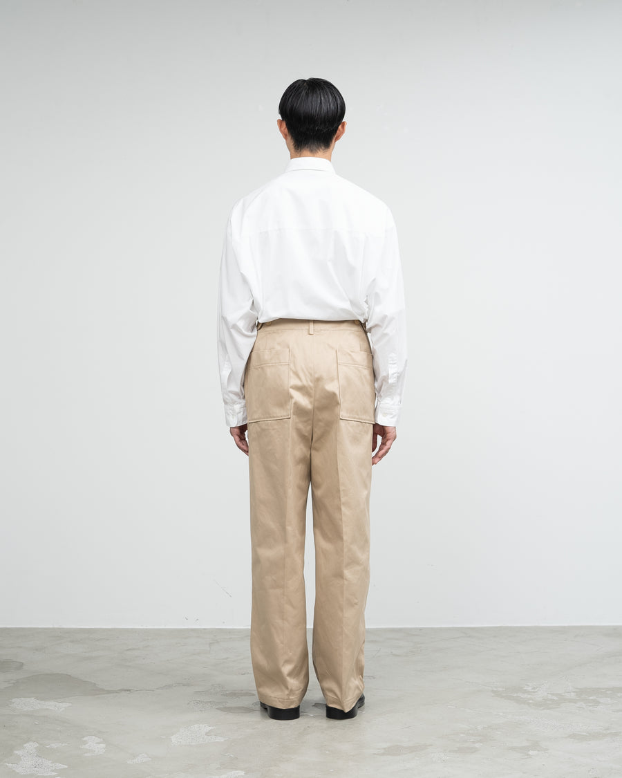 YOKE 2pleated Wide Trousers(22AW) - ワークパンツ/カーゴパンツ