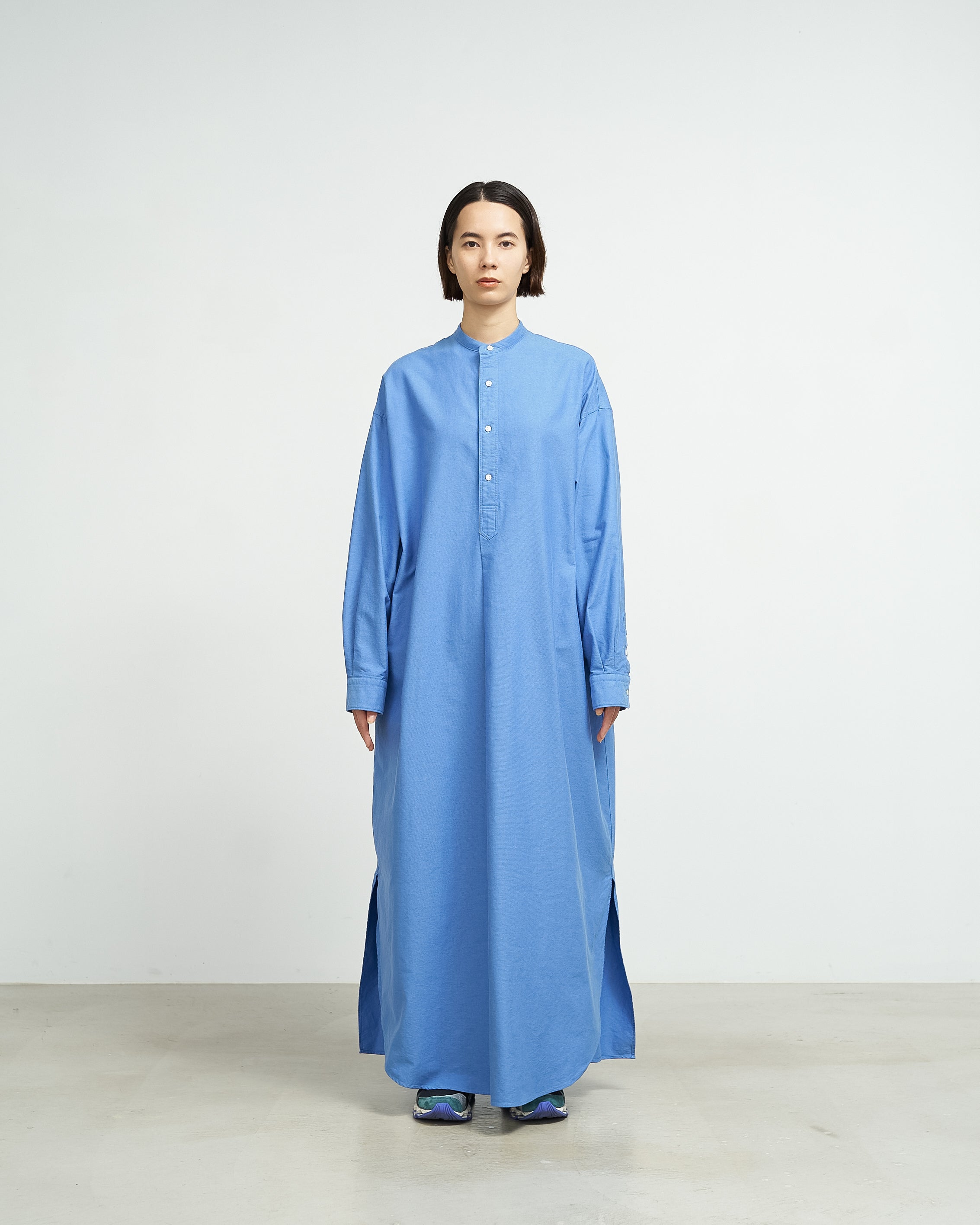 Oxford Oversized Band Collar Dress – Graphpaper