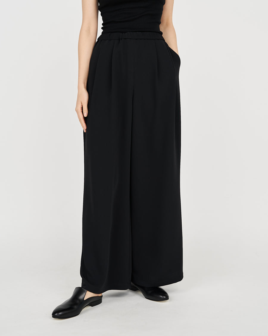 Satin Easy Wide Pants