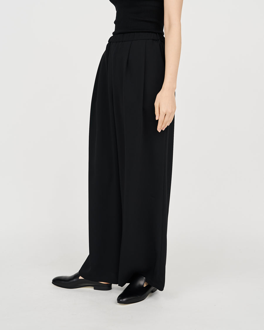 Satin Easy Wide Pants