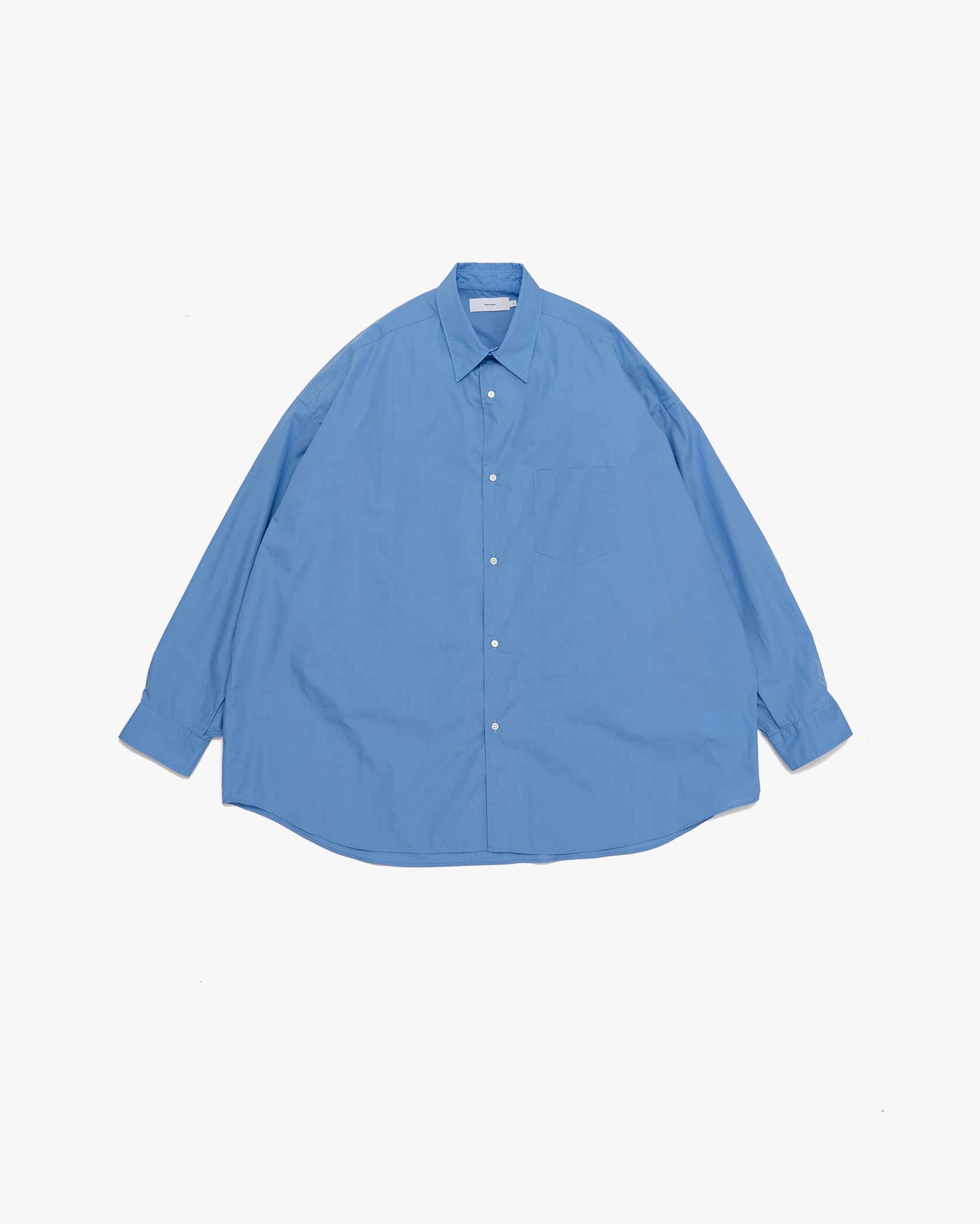 Broad L/S Oversized Regular Collar Shirt – Graphpaper