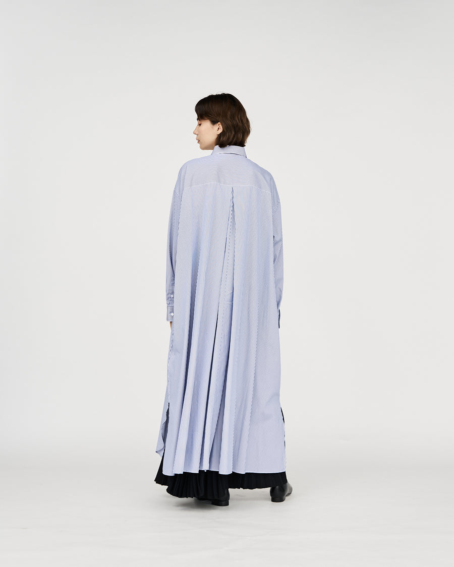 High Count Broad Regular Oversized Shirt Dress