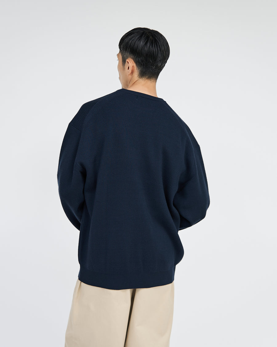 High Density Crew Neck Knit