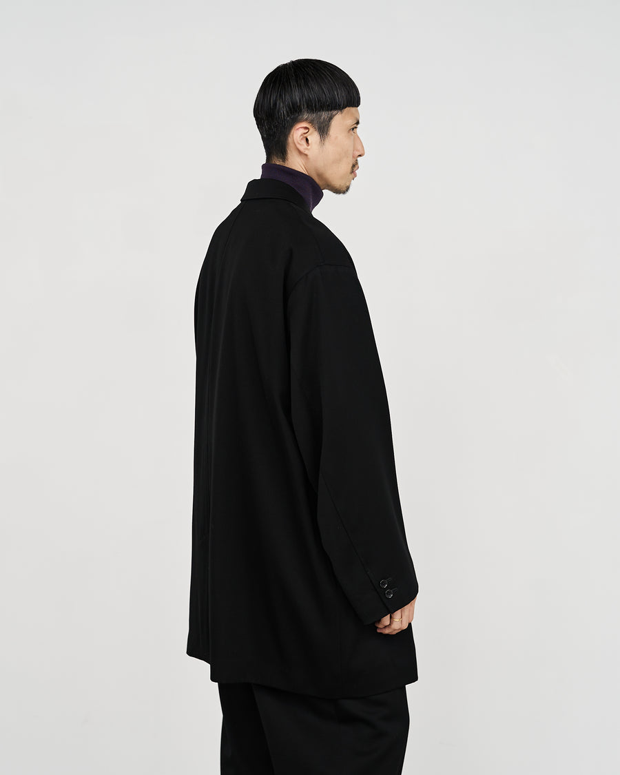 Wool Doeskin Long Jacket