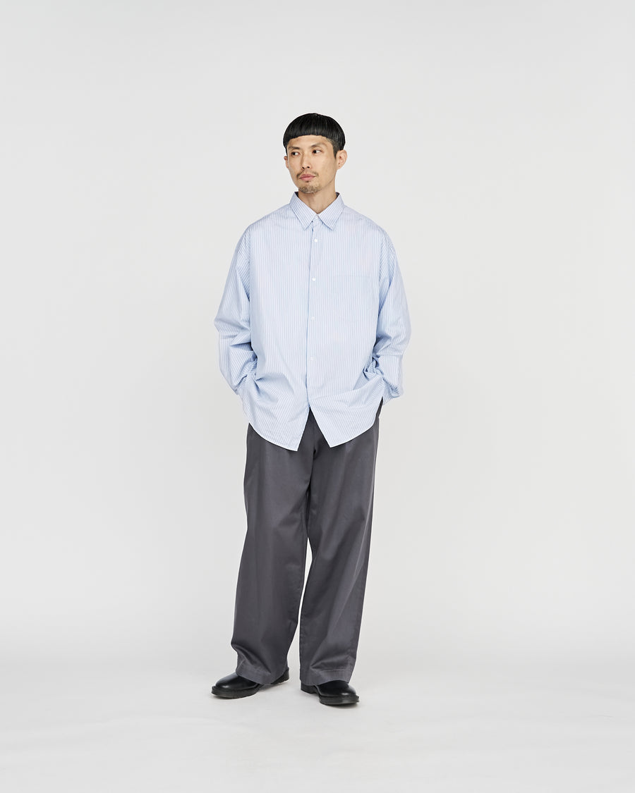 SOKTAS L/S Oversized Regular Collar Shirt