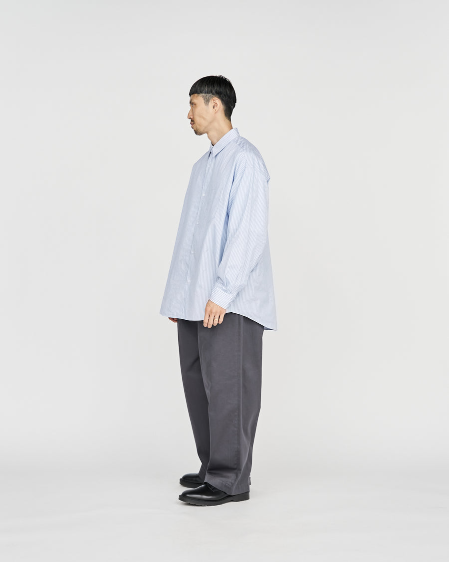 SOKTAS L/S Oversized Regular Collar Shirt