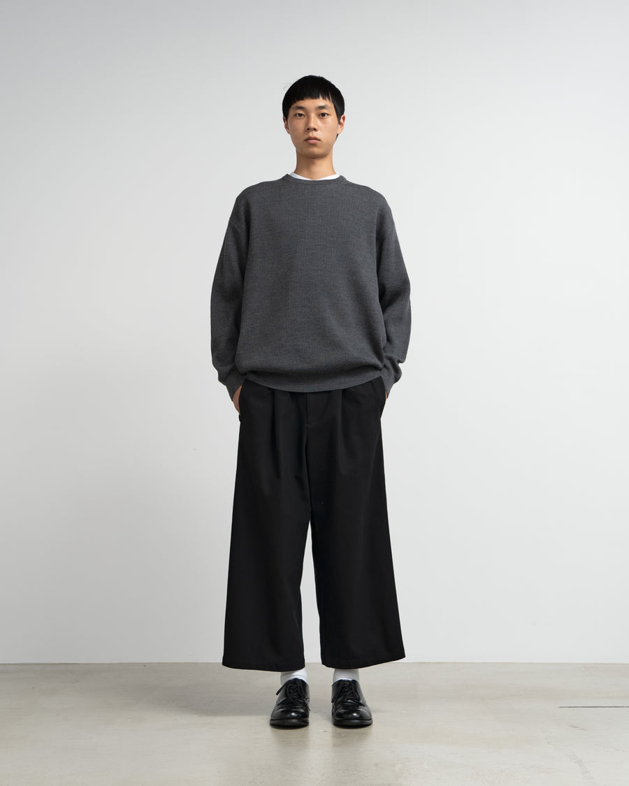 Belt pants② twill