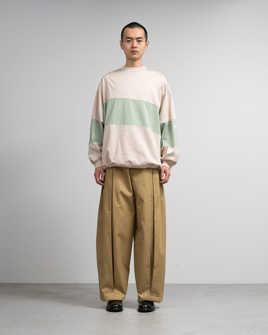 BOX PLEAT TROUSER