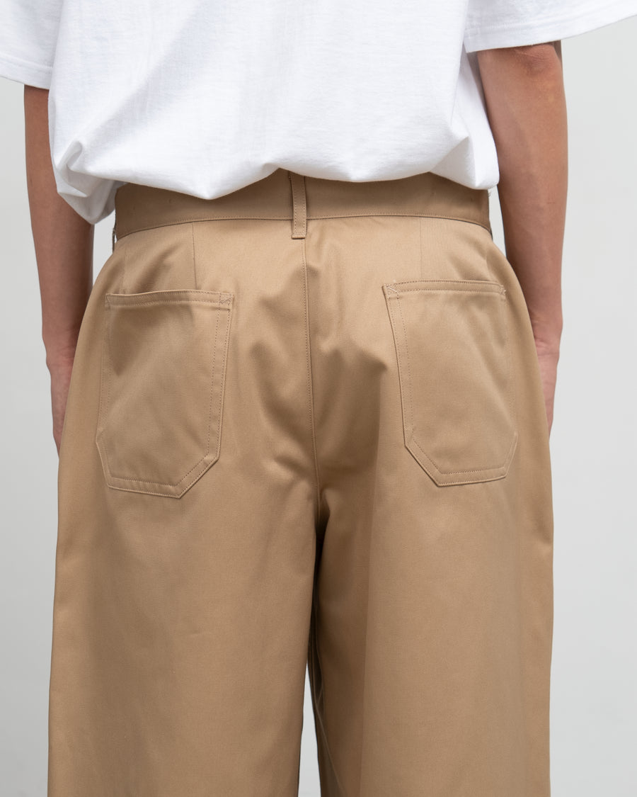 Wide high water pants