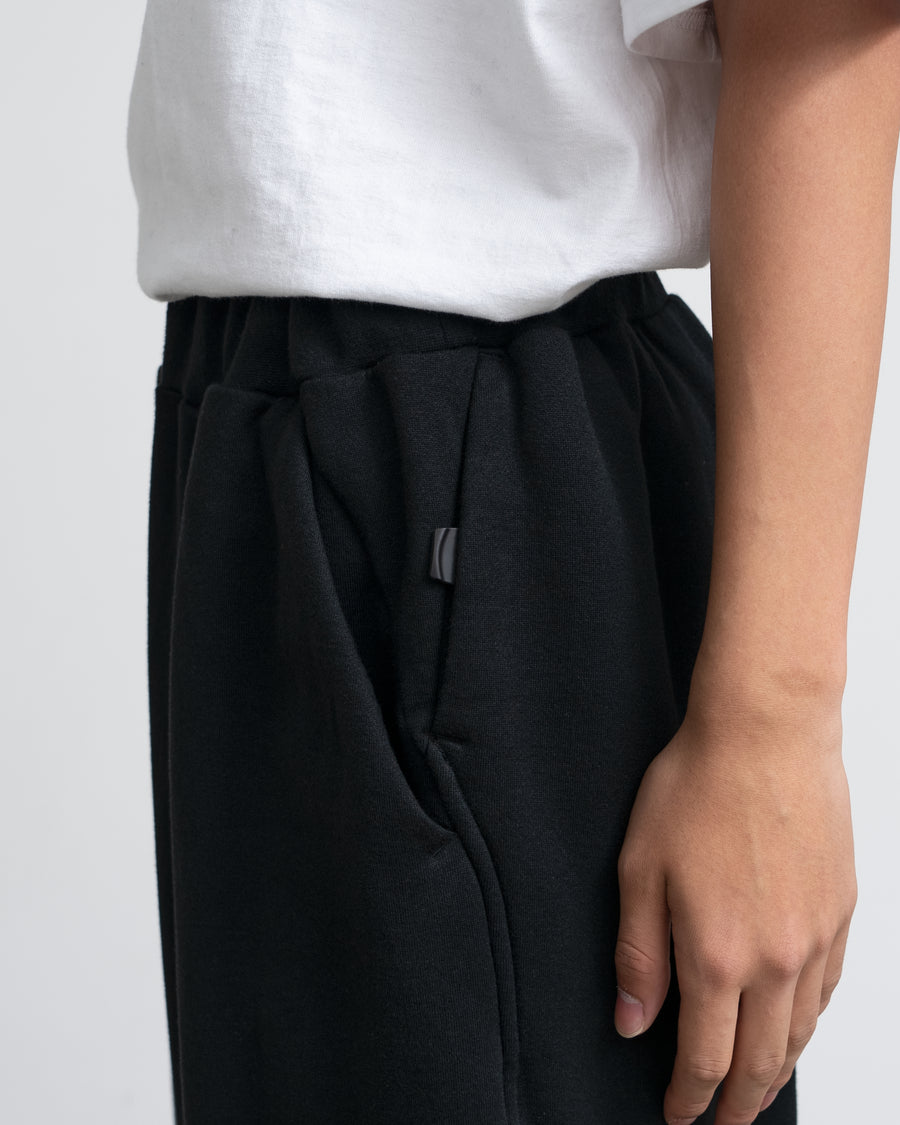 NORMAL EXPERT for Graphpaper  ”1/2 COTTON PANTS BLK”