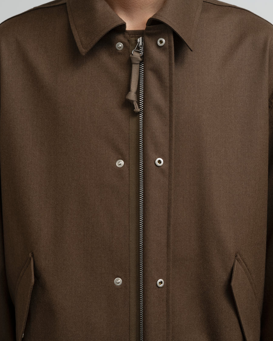 Fine Wool Saxony Field Parka – Graphpaper