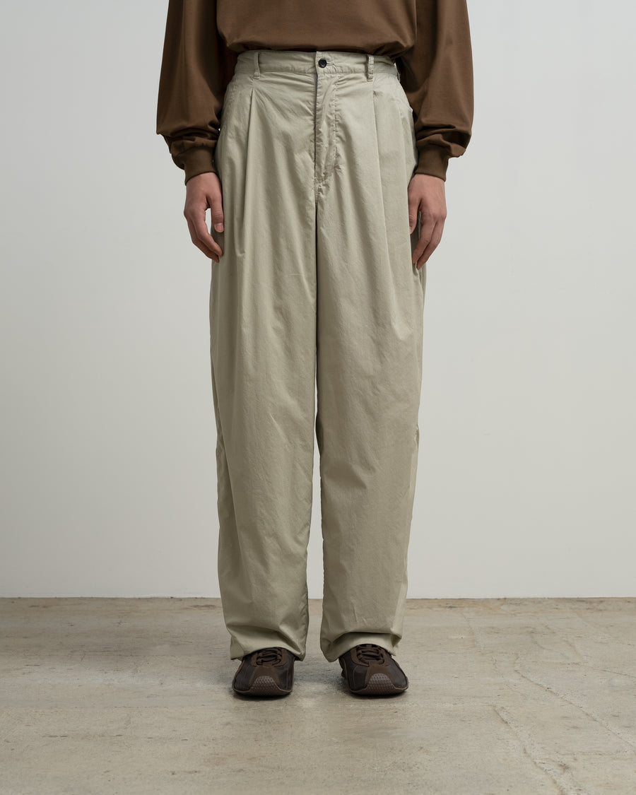 Garment Dyed Typewriter Oversized Slacks – Graphpaper