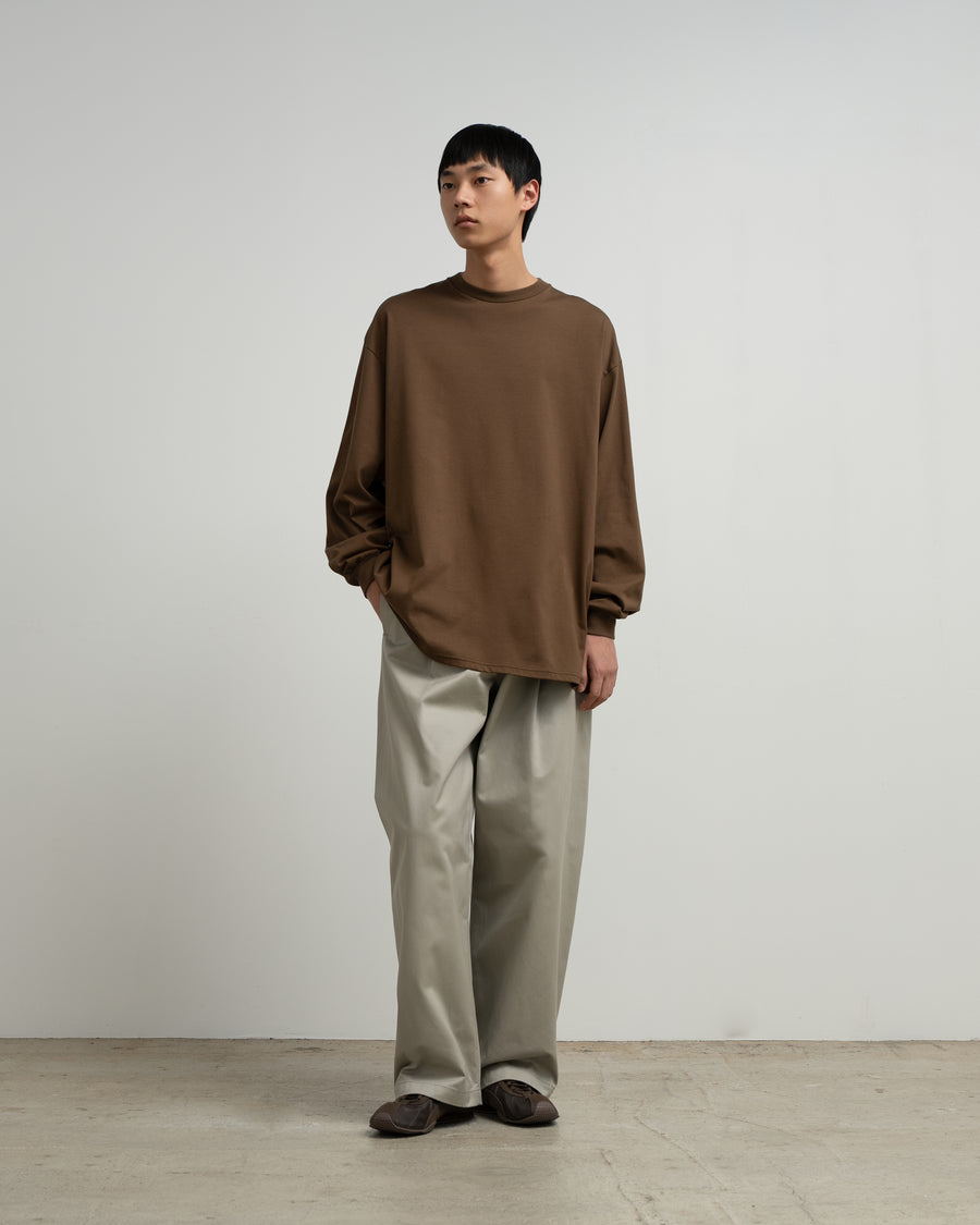 Tri Spun Cotton L/S Oversized Tee – Graphpaper
