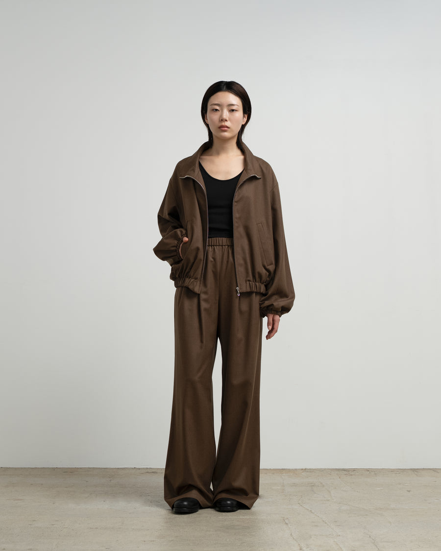 Fine Wool Saxony Easy Wide Pants – Graphpaper