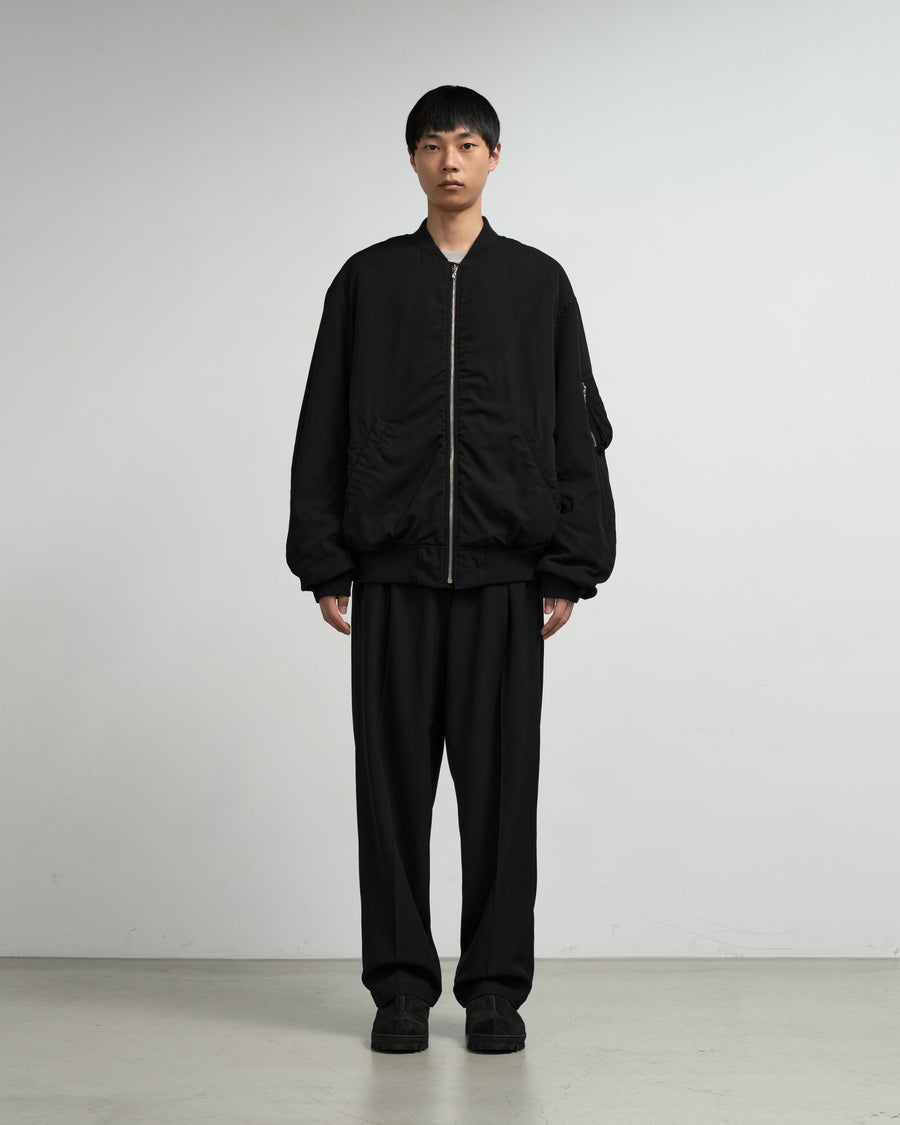Fulled Wool Twill Flight Jacket – Graphpaper
