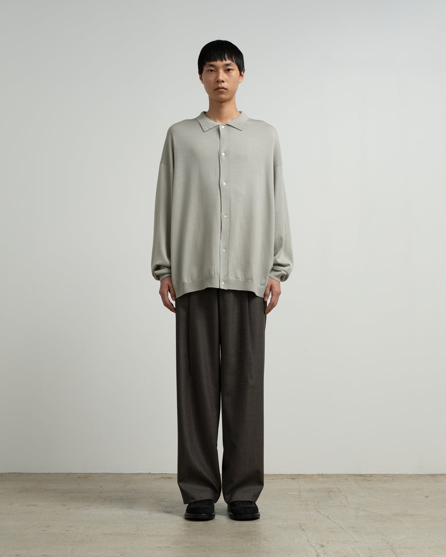High Gauge Oversized L/S Knit Shirts – Graphpaper
