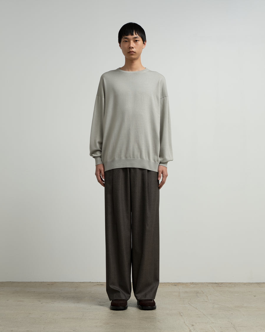 High Gauge L/S Oversized Crew Neck Knit – Graphpaper