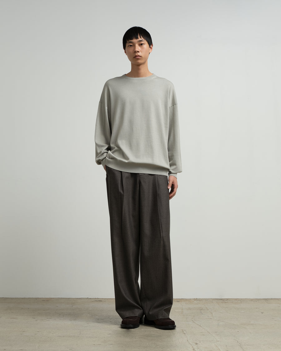 High Gauge L/S Oversized Crew Neck Knit – Graphpaper