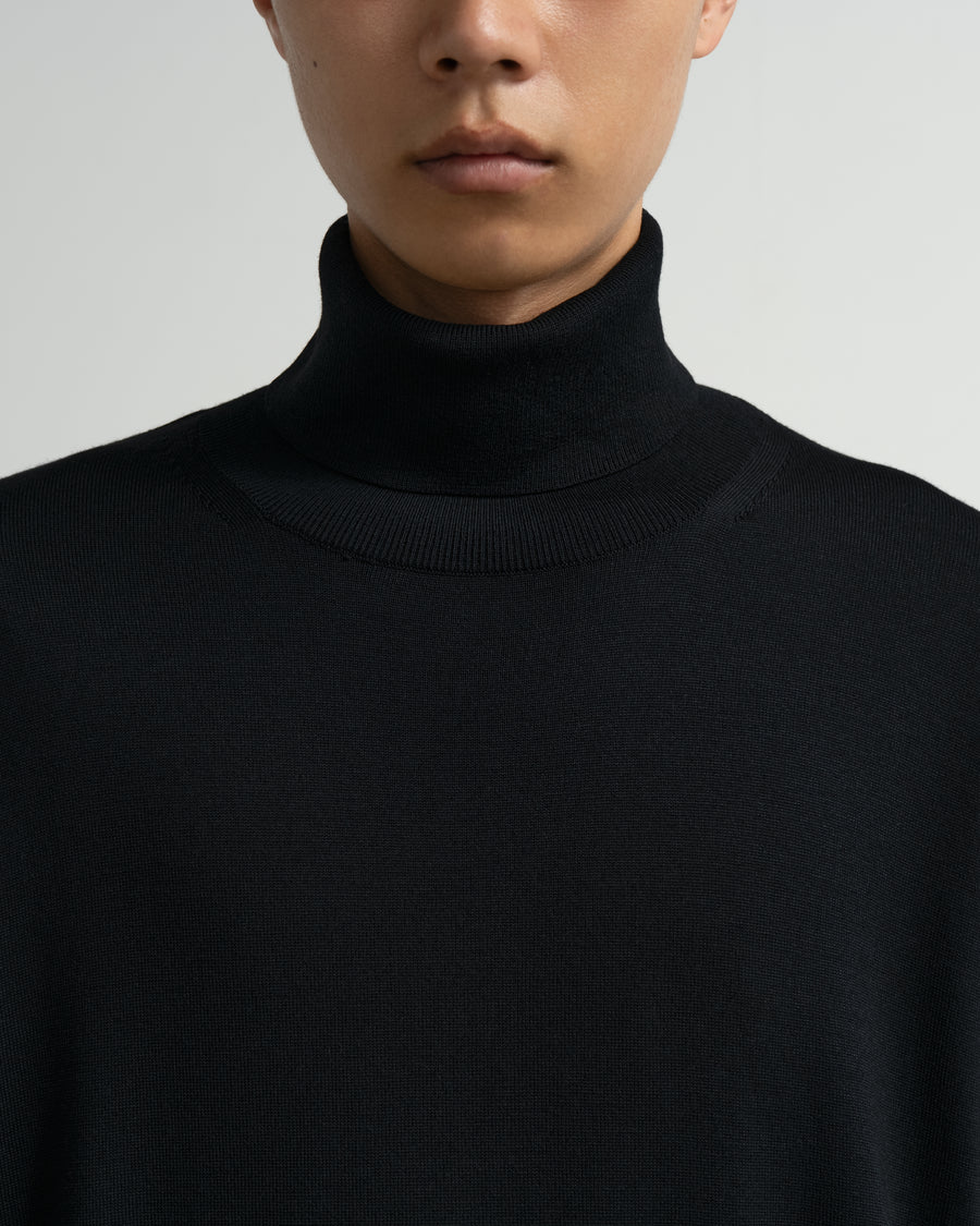 High Gauge L/S Oversized High Neck Knit – Graphpaper