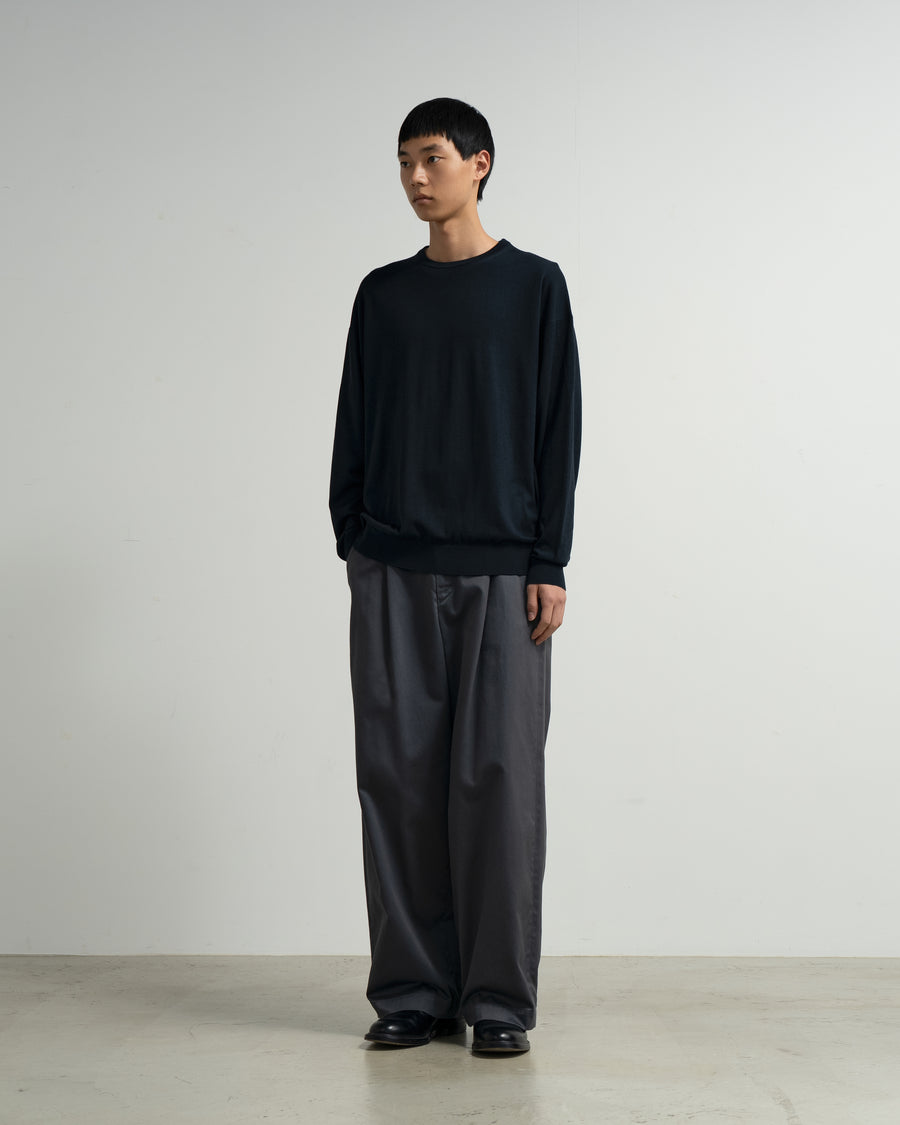 High Gauge L/S Oversized Crew Neck Knit – Graphpaper