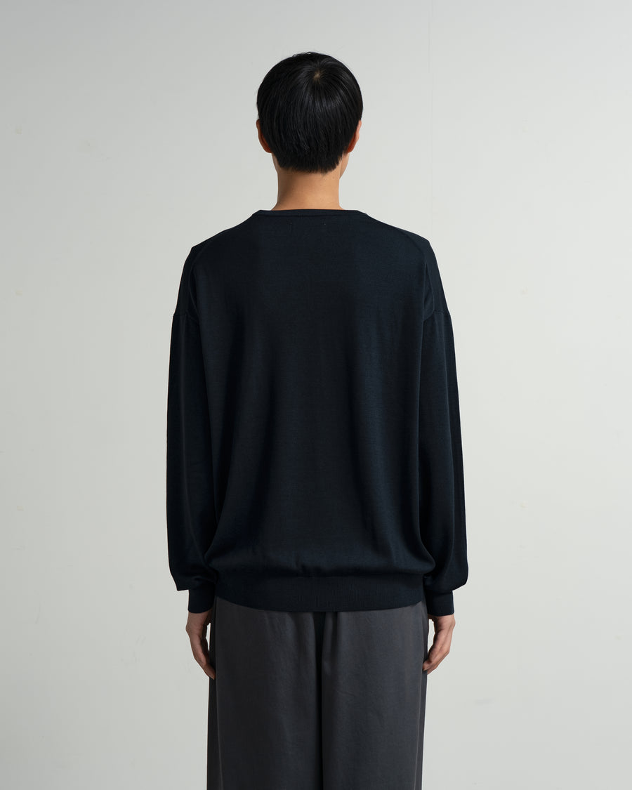 High Gauge L/S Oversized Crew Neck Knit – Graphpaper