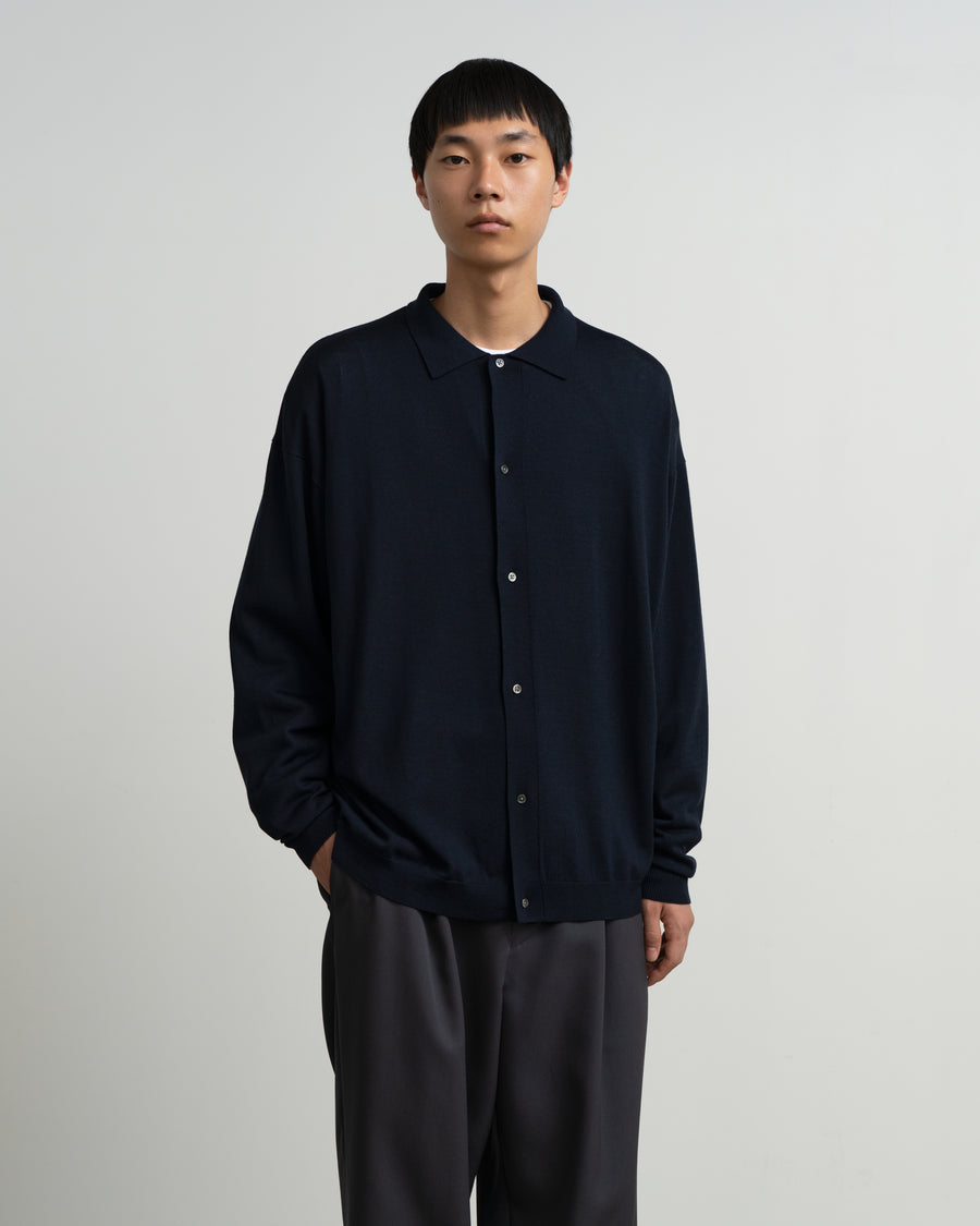 High Gauge Oversized L/S Knit Shirts – Graphpaper