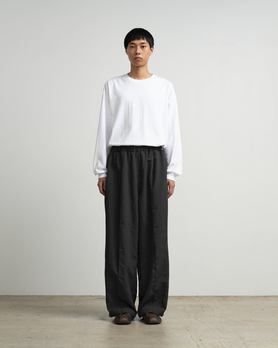 パンツ Graphpaper LECHOPPE Oversized Trousers NORMAL EXPERT for Graphpaper ”LAZY PANTS LOAM”
