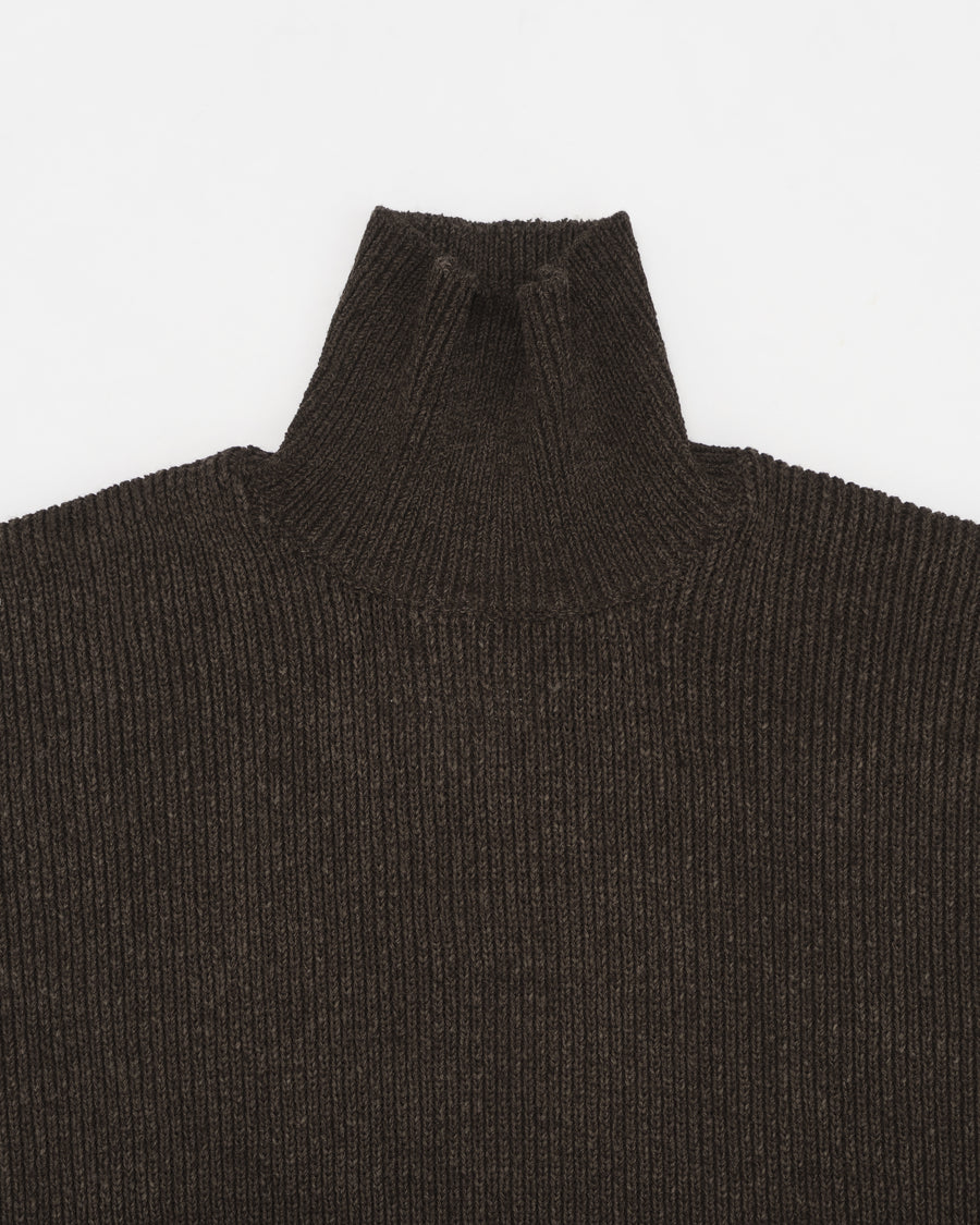 Linen Solotex S/S Mock Neck Knit – Graphpaper