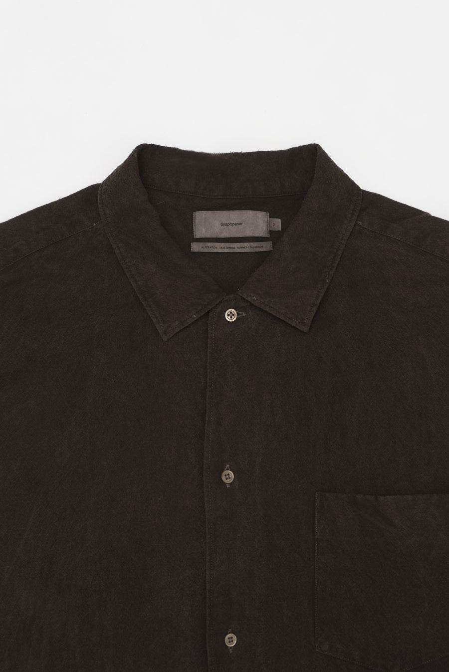 Silk Noil Viscose Sleeping Shirt – Graphpaper