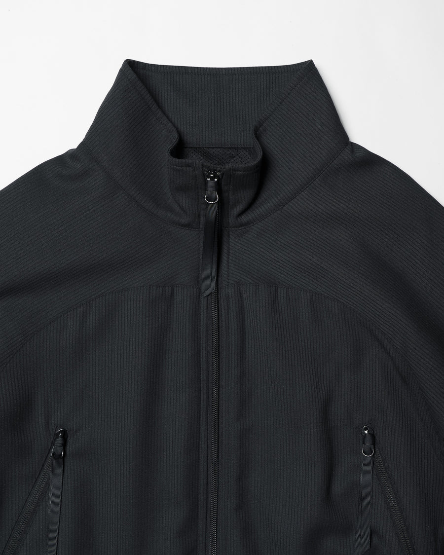 Melange Pique Zip-up Stand Collar Jacket – Graphpaper