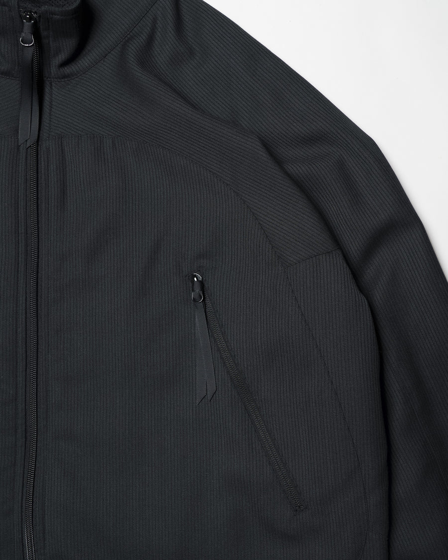 Melange Pique Zip-up Stand Collar Jacket – Graphpaper