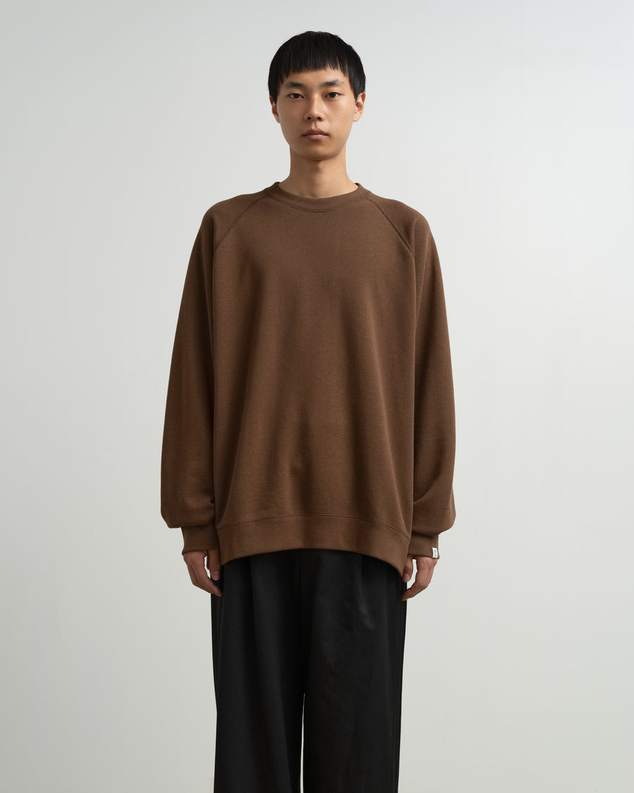LOOPWHEELER for Graphpaper Raglan Sweat